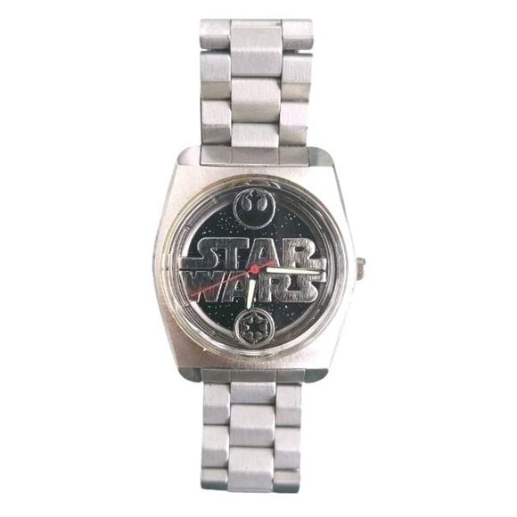 Vintage FOSSIL Star Wars Death Star Watch LI-1568 1996 Rare Limited Edition - Picture 5 of 10